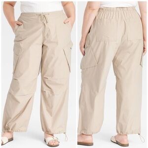 Universal Thread Mid-Rise Straight Leg Cargo Pants 19” Waist